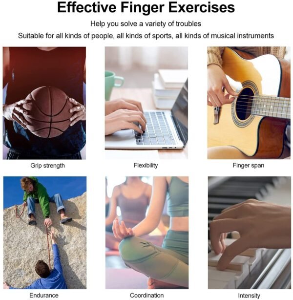 Silicone Grip Device Finger Exercise Stretcher Arthritis Hand Grip Trainer Strengthen Rehabilitation Training To Relieve Pain - Image 3