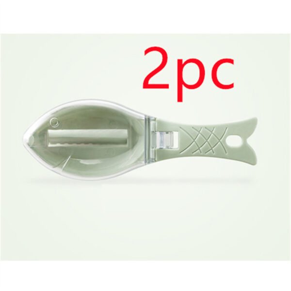 Fish Skin Brush Scraping Fish Scale Brush Grater Quick Disassembly Fish Knife Cleaning Peeling Skin Scraper Scraper Fish Scaler Kitchen Tools - Image 5